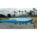 Marina Hdpe wholesale modular water floating pontoon angle to angle 628mm floating dock plastic pontoons